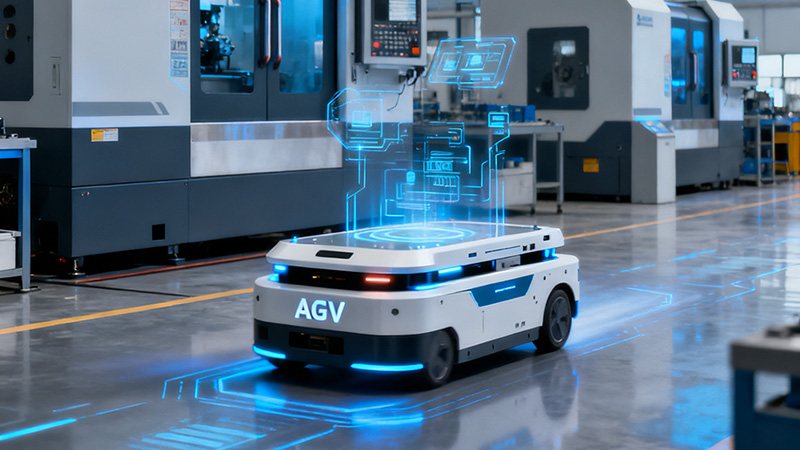 山东大汉 AGV:智能产线的 “物流神经”
